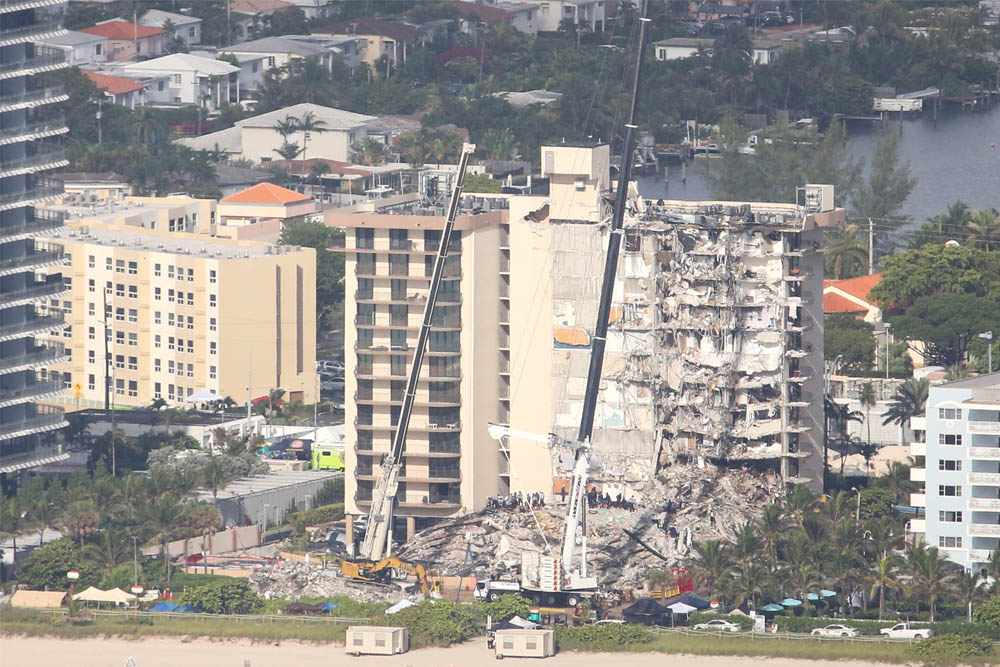 Rescatistas de Israel y México llegan a Miami para colaborar en el derrumbe del edificio que deja ya nueve muertos