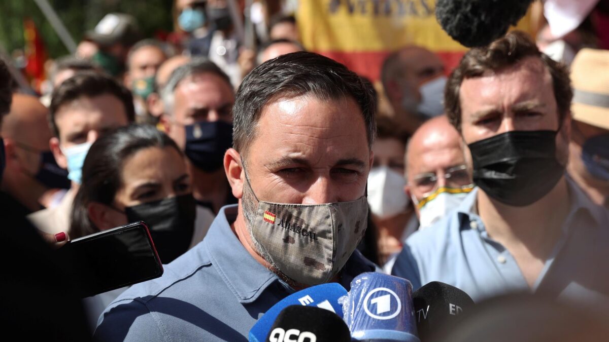 Abascal defiende que el indulto «es un asunto de todos» y que en Colón «había muchos manifestantes de izquierdas»