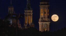 (FOTOGALERÍA) La superluna de fresa, la última de este año 2021, deja unas imágenes espectaculares