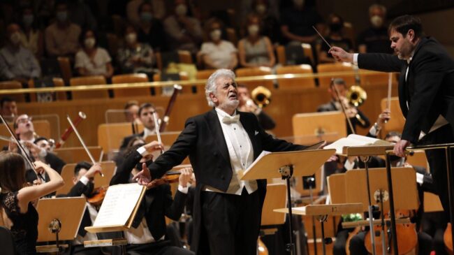 (VÍDEO) La tremenda ovación para Plácido Domingo en su vuelta a los escenarios españoles