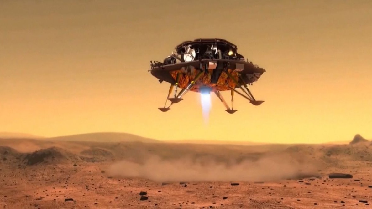 (VÍDEO) ¿Cómo suena Marte? El róver chino Zhurong lo desvela