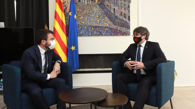 Aragonès y Puigdemont no se conforman con los indultos: quieren amnistía y autodeterminación