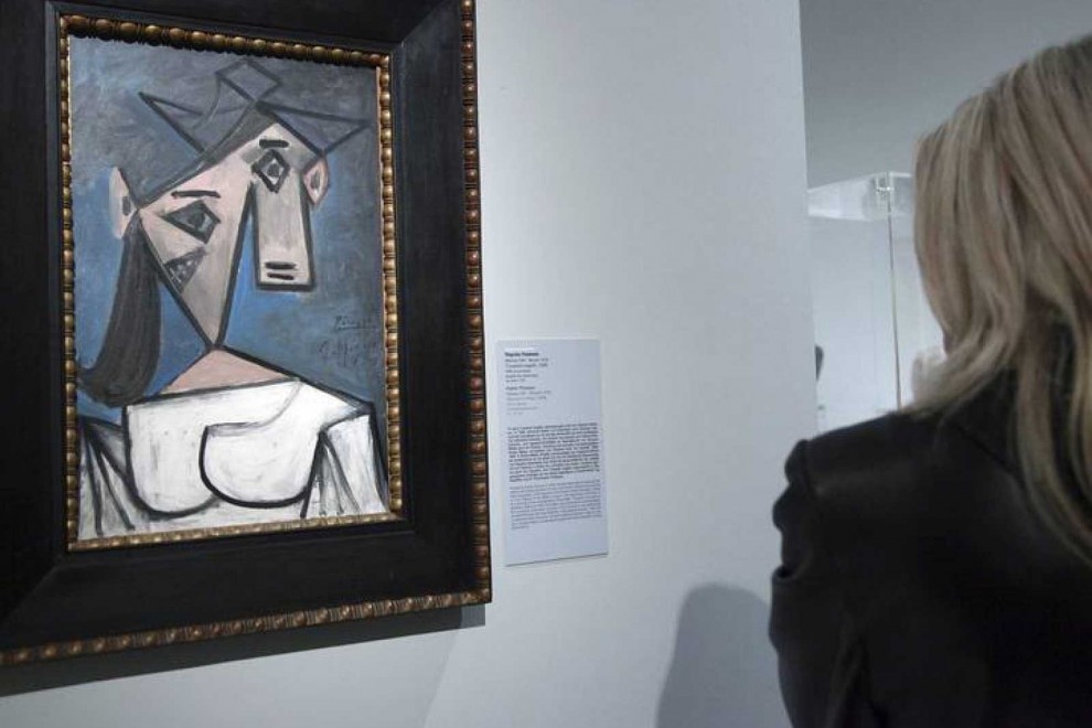 Encuentran en Atenas el cuadro "Cabeza de mujer" de Picasso, robado hace 9 años
