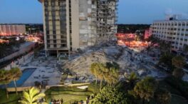 Las autoridades de Miami continúan trabajando en el edificio derrumbado mientras lidian con el mal tiempo