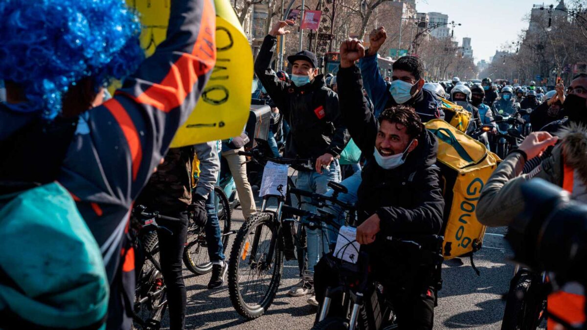 El Congreso convalida la ley «riders» con el rechazo de PP, VOX y Ciudadanos