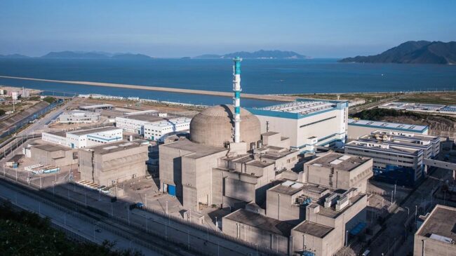 China tacha de "fenómeno común" los daños en la central nuclear de Taishan