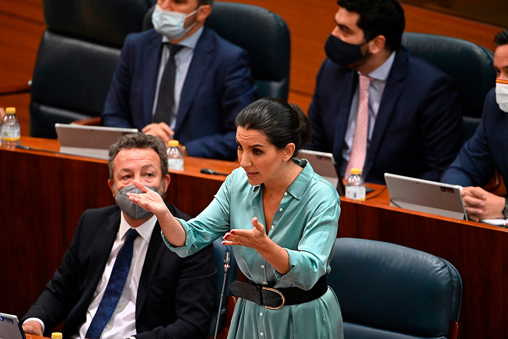 El TSJ de Madrid rechaza la querella contra Rocío Monasterio