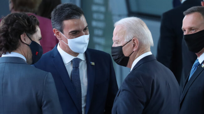 (VÍDEO) Sánchez se defiende tras su 'encuentro' con Biden: "Ha sido una primera toma de contacto"