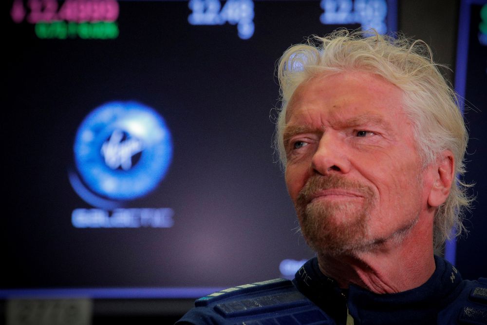 Richard Branson se adelanta a Jeff Bezos en su plan de viajar al espacio