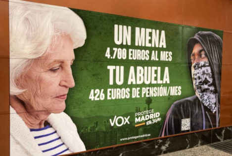 La justicia avala el cartel de Vox contra los menores extranjeros: «Son un evidente problema social y político»