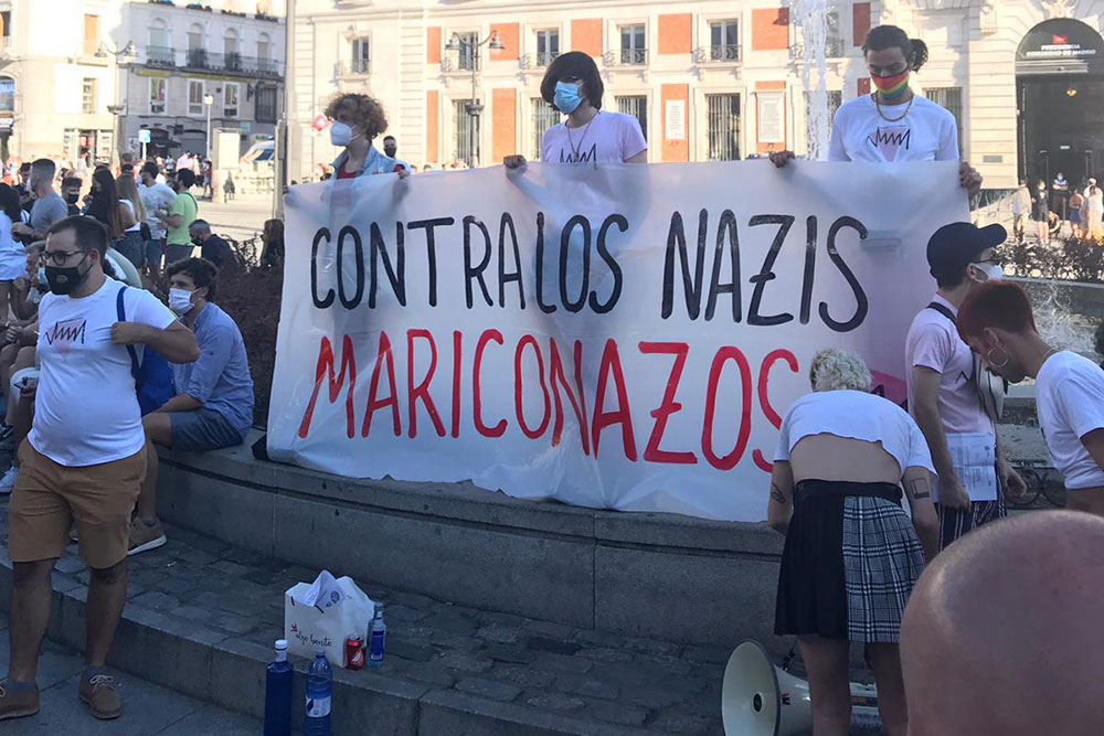 La Puerta del Sol de Madrid grita para pedir justicia para Samuel
