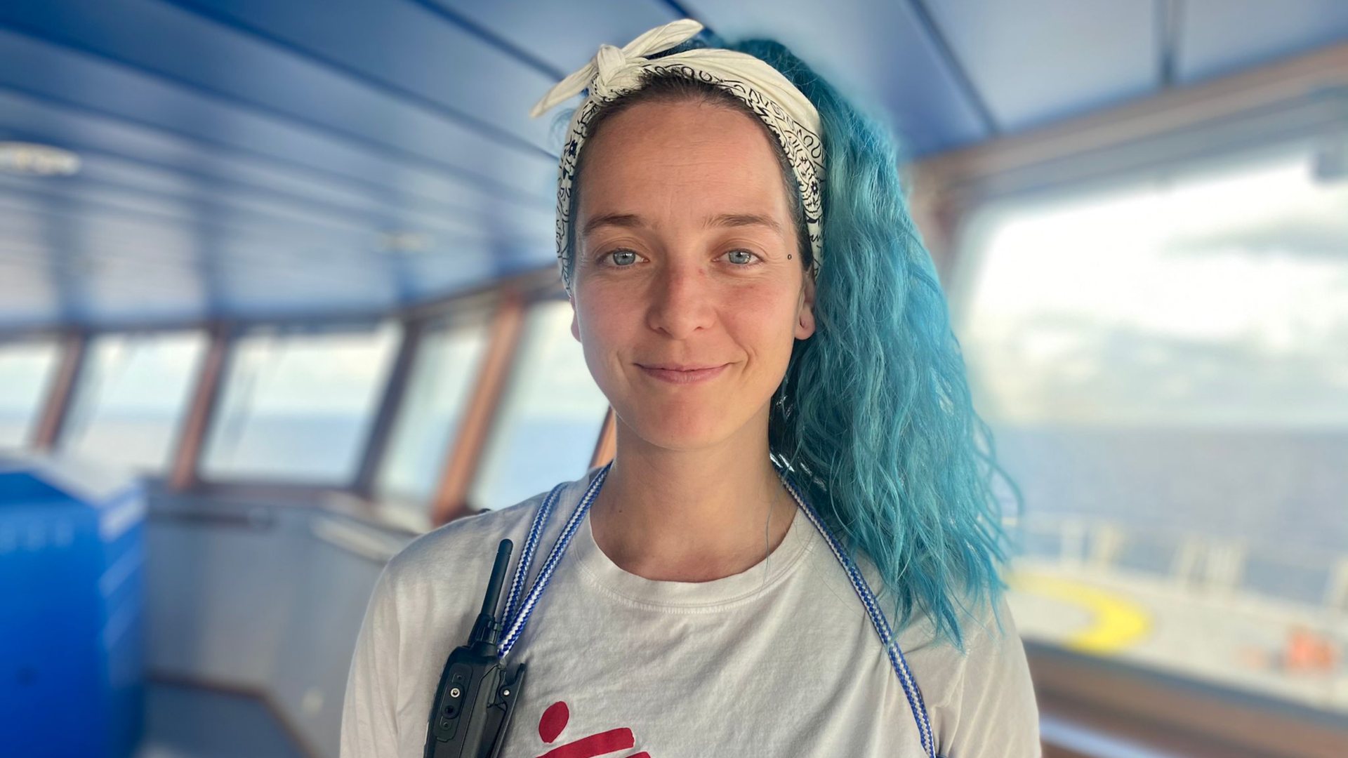 Anabel Montes, a bordo del Geo Barents: «Una decisión política jamás puede estar por encima de la vida en el mar»