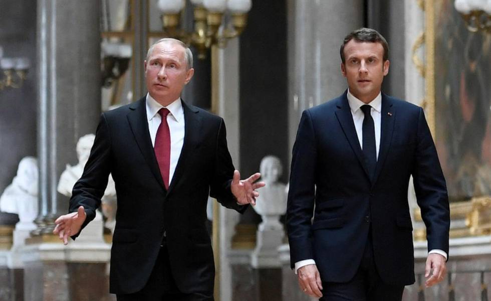 Todos los puntos que han tratado Putin y Macron durante su conversación