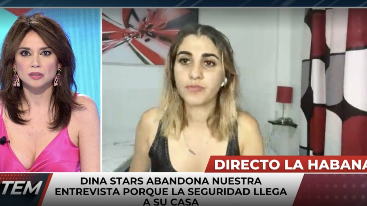 (VÍDEO) Una ‘youtuber’ cubana, detenida en directo mientras hablaba en la televisión española