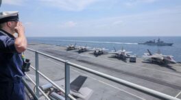 Continúa la tensión en el Mar de la China Meridional, esta vez con un portaviones británico
