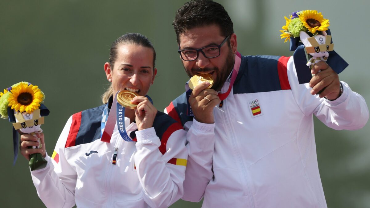 Alberto Fernández y Fátima Gálvez consiguen el primer oro para España en tiro
