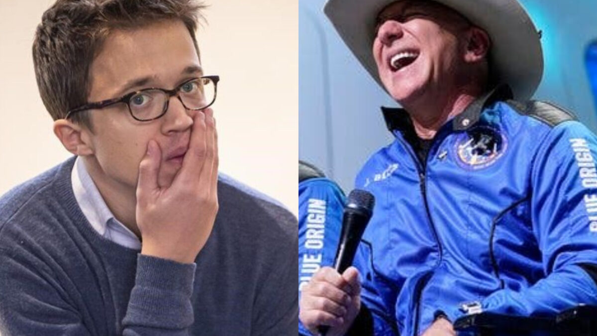 Errejón intenta desprestigiar a Jeff Bezos y las redes se le echan encima