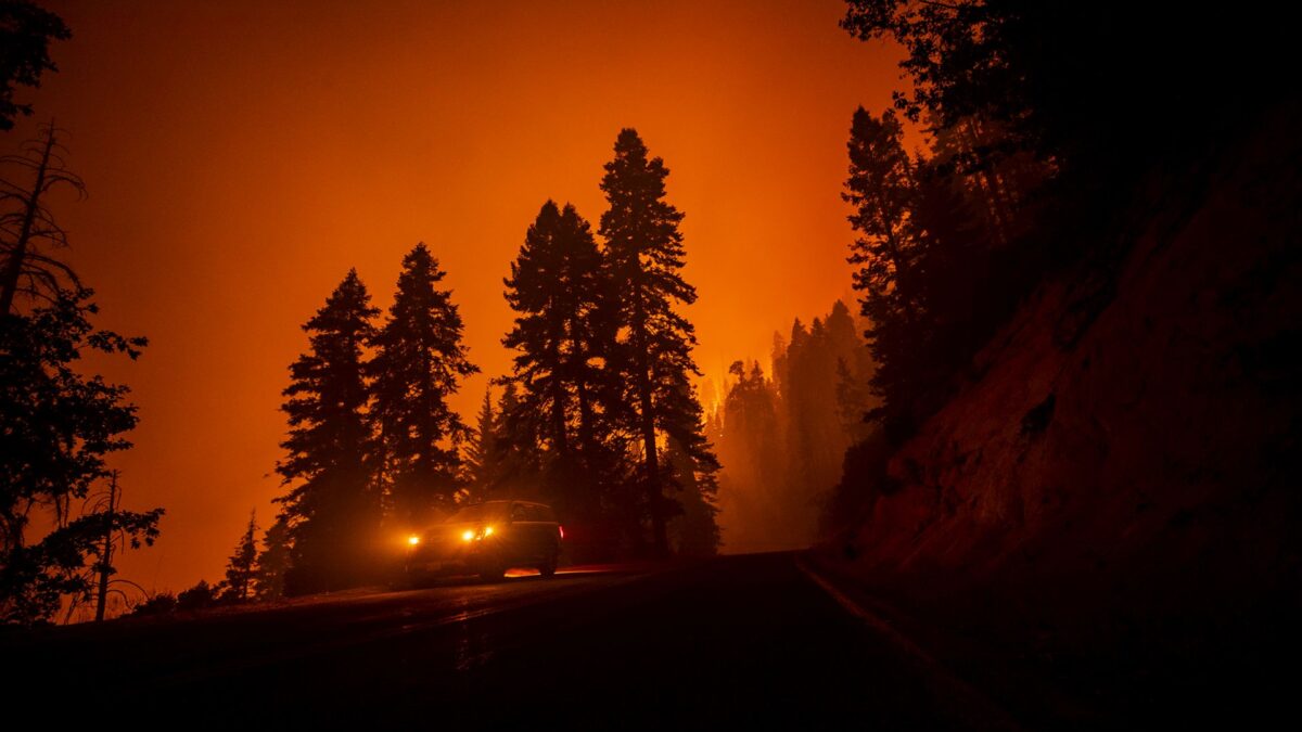 (VÍDEO) El mayor incendio activo en EE.UU. supera las 80.000 hectáreas calcinadas