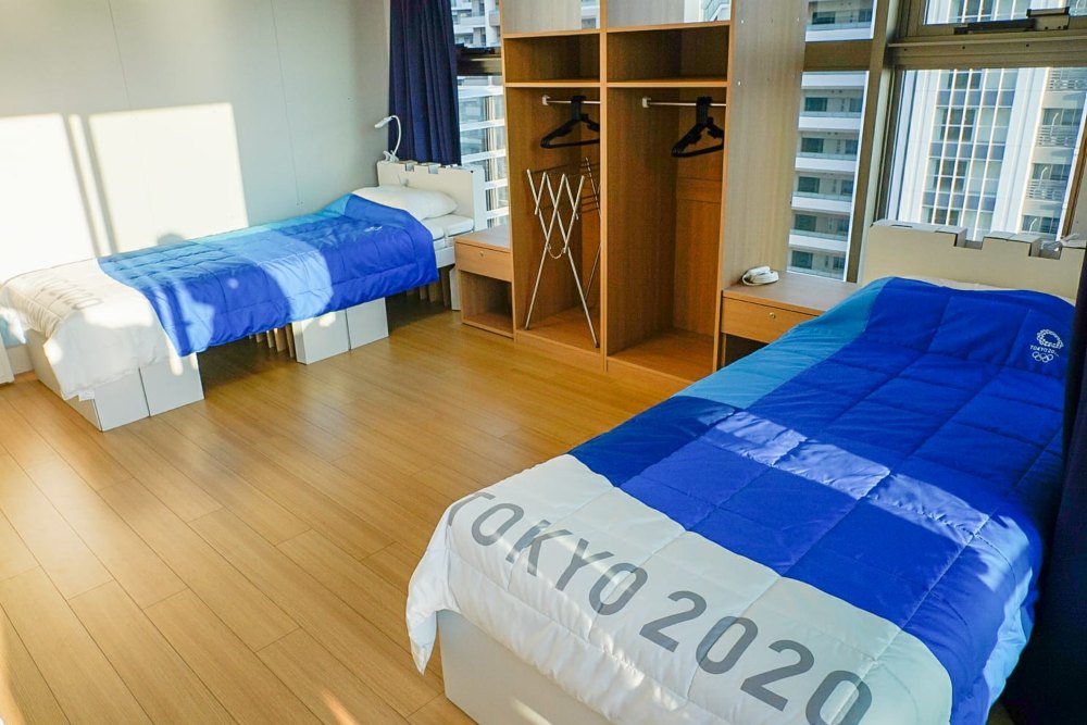 Camas anti-sexo para los atletas olímpicos en Tokio