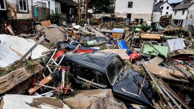 Los daños en infraestructuras por las tormentas en Alemania se estiman en 2.000 millones