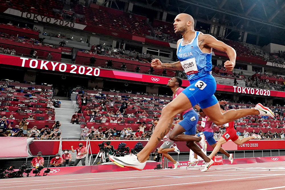 El hombre más rápido del planeta es italiano: Marcell Jacobs, oro en los 100 metros