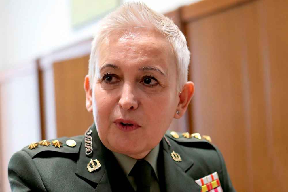 Begoña Aramendía, segunda mujer general de las Fuerzas Armadas españolas