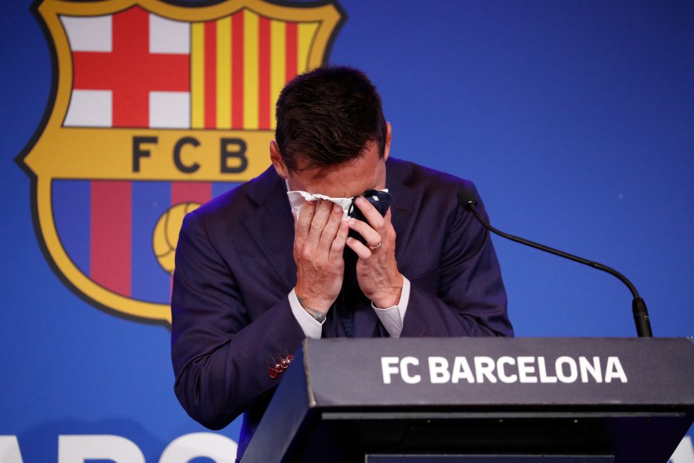 Messi, emocionado al despedirse del Barça: «No estaba preparado para esto»