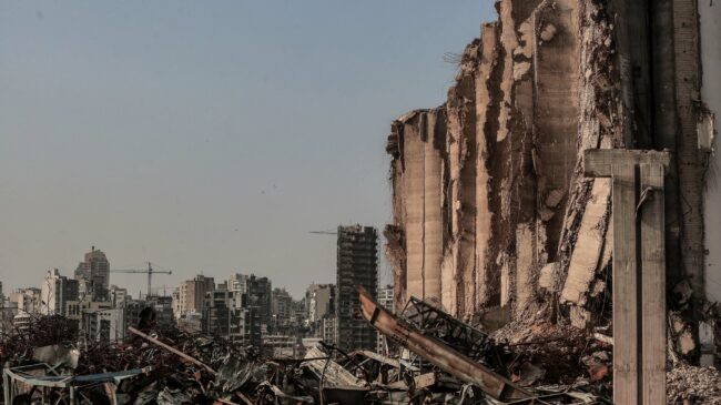 (FOTOGALERÍA) Un año después de la explosión de Beirut