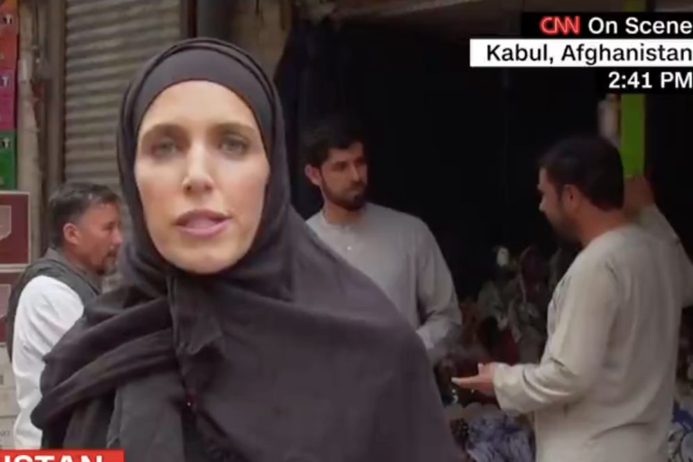 La periodista de CNN Clarissa Ward es evacuada de Afganistán