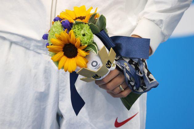 Tokio 2020: ¿Qué hay detrás del ramo de flores que reciben los medallistas?