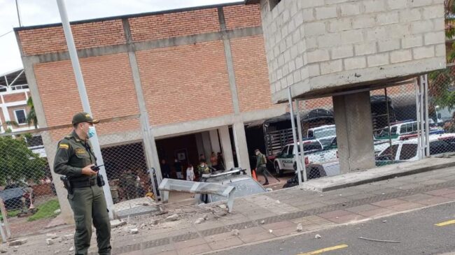 (VÍDEO) Al menos 14 heridos tras un atentado contra una estación de Policía en Cúcuta (Colombia)