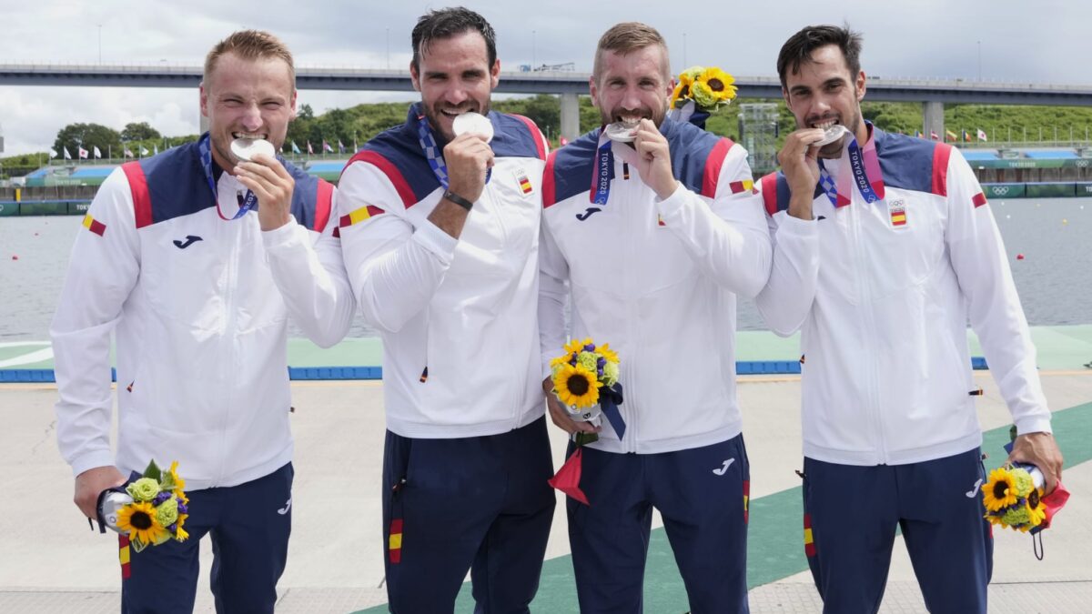 El K4 500 se lleva otra plata olímpica: España ya tiene 16 medallas garantizadas en Tokio 2020