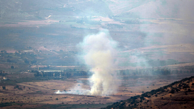 (VÍDEO) Israel ataca el Líbano con artillería en respuesta a tres cohetes disparados hacia su territorio