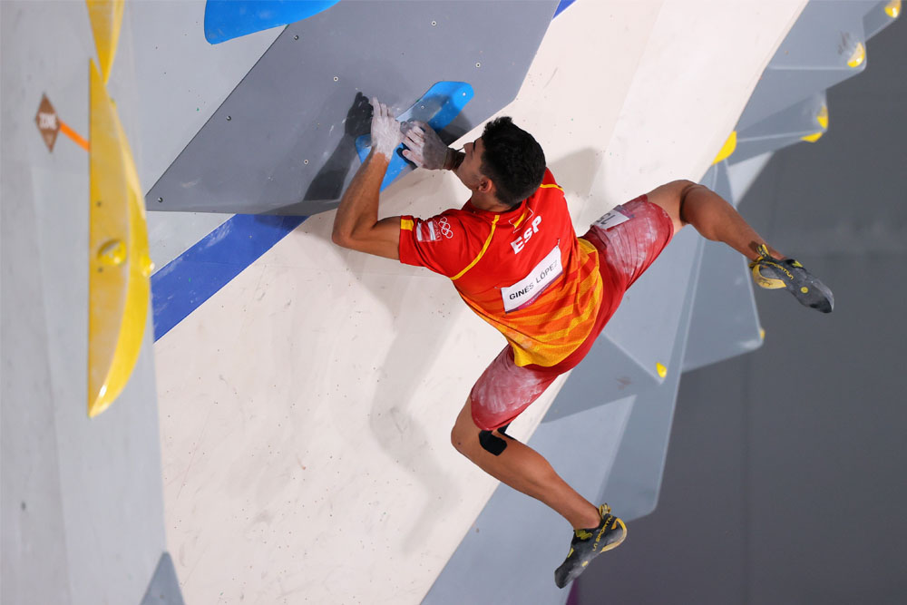 Alberto Ginés, primer oro olímpico en escalada de la historia