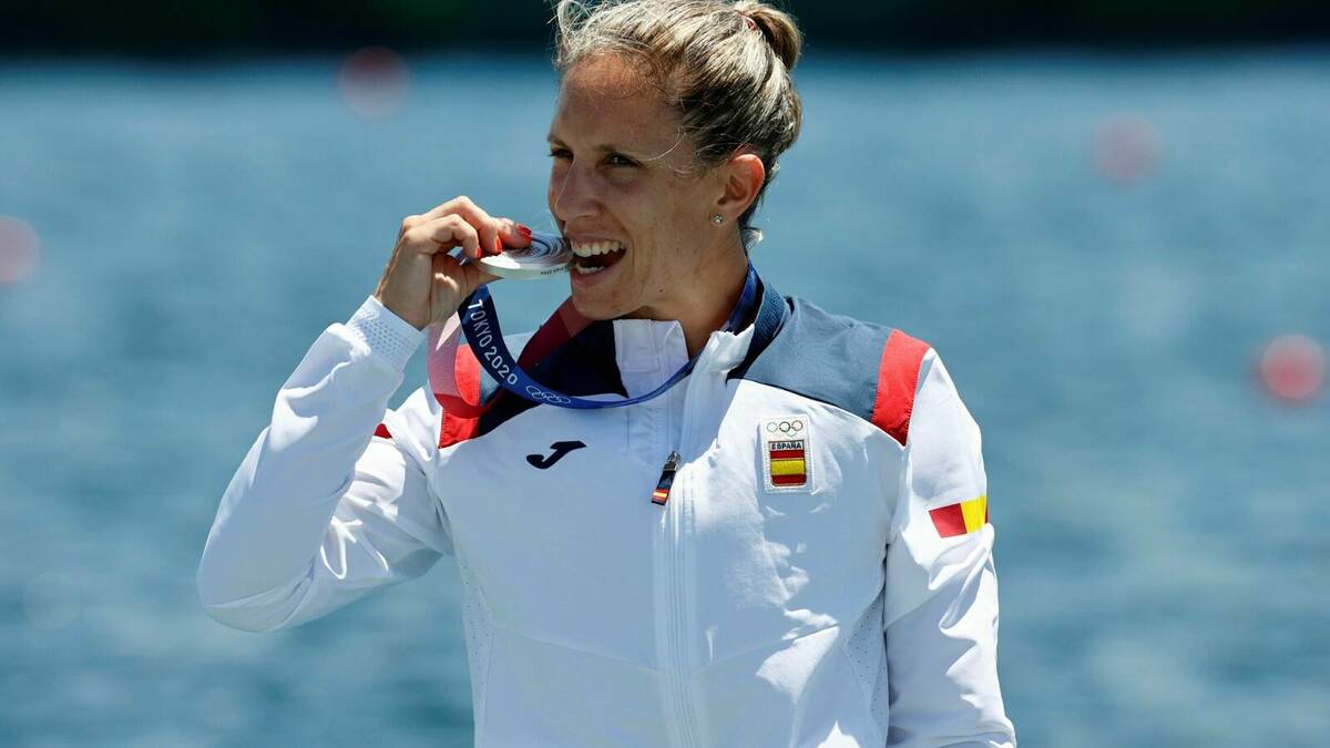 Teresa Portela gana la plata en K1 200 en sus sextos Juegos Olímpicos
