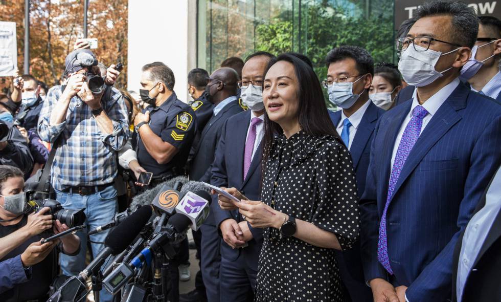 La liberación de la directora de Huawei relaja las tensiones entre China y Estados Unidos