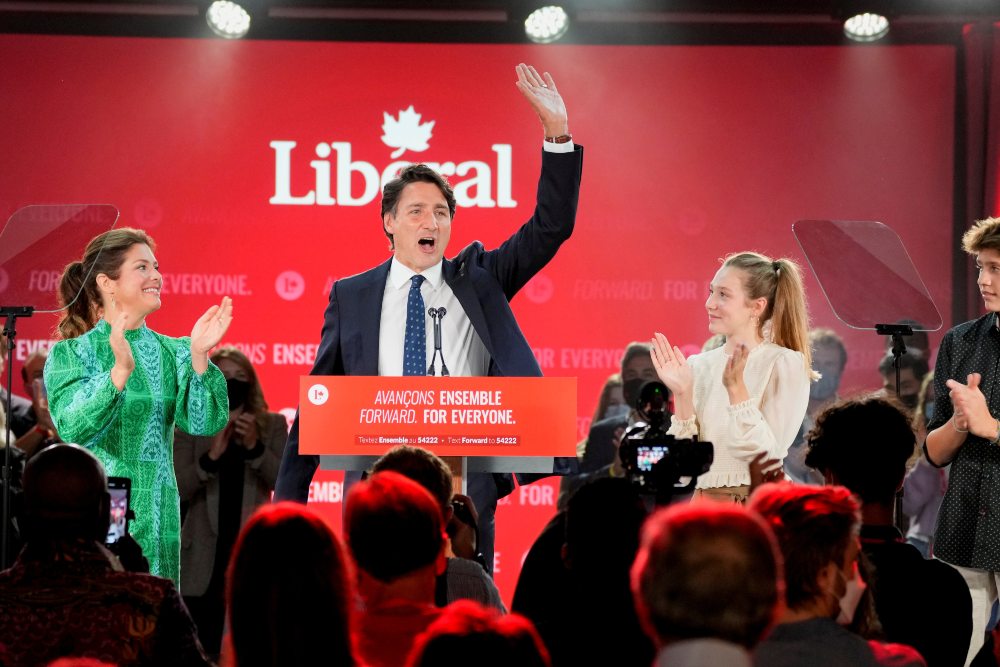 Justin Trudeau vuelve a ganar las elecciones de Canadá
