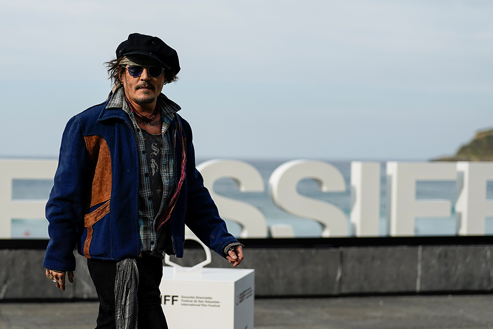 Johnny Depp carga en San Sebastián contra la cultura de la cancelación
