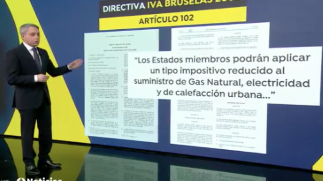 (VÍDEO) Vicente Vallés destapa la trampa de Sánchez para bajar el precio de la luz