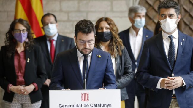 Aragonès exige al Estado la "libertad inmediata" de Puigdemont