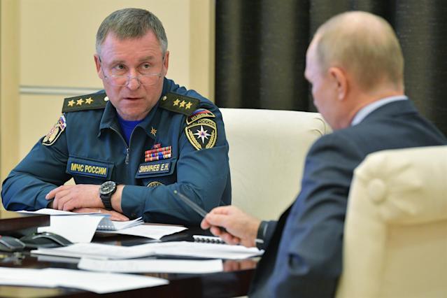 Muere el ministro de Situaciones de Emergencia ruso mientras salvaba a una persona