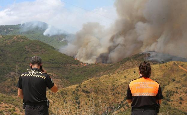 (VÍDEO) "El más complejo" de los últimos tiempos: el incendio en Málaga sigue creciendo y afecta ya a miles de personas