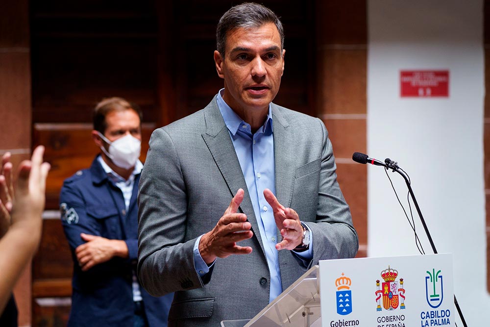 El Gobierno presenta un «plan de reconstrucción» para La Palma