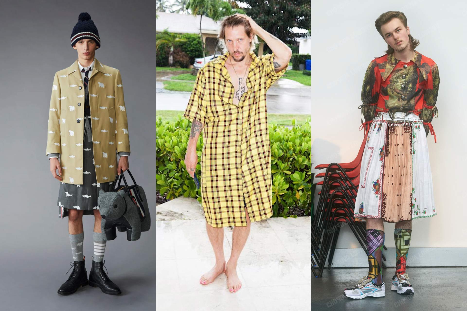¿Es la falda masculina la tendencia más potente de esta temporada?