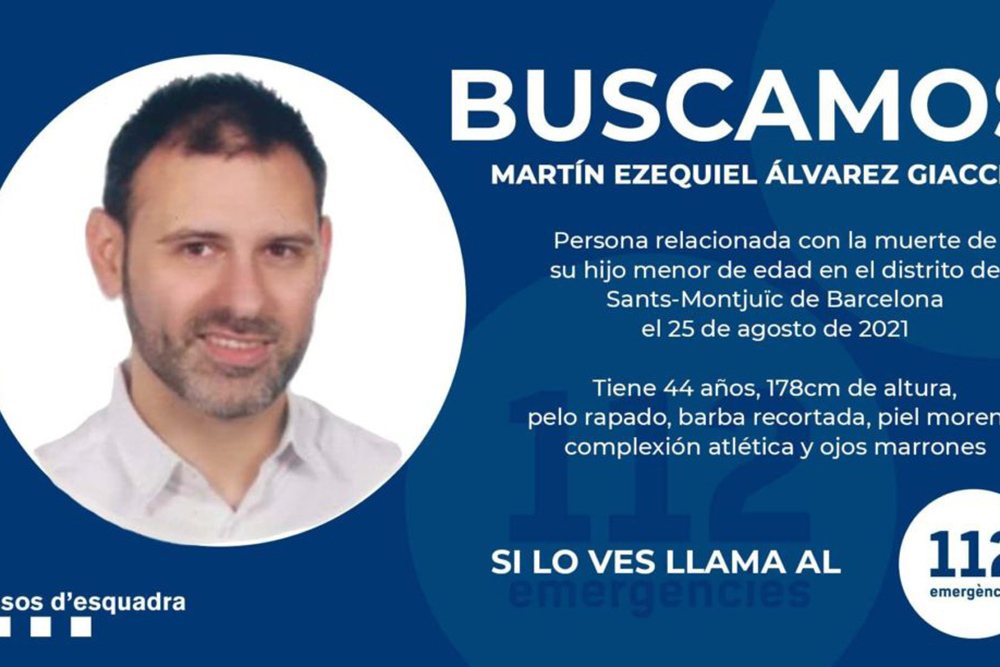 Hallado un cadáver que podría ser del parricida de Barcelona