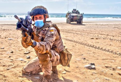 Potencia de fuego y puño de hierro: así se prepara el Batallón Mecanizado de Infantería de Marina