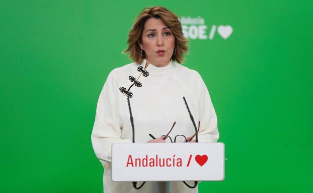 Susana Díaz dimite del Parlamento andaluz para dedicarse exclusivamente al Senado