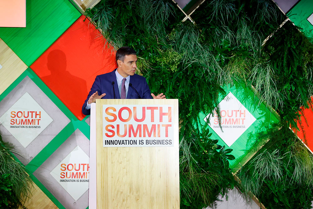 Sánchez anuncia en el South Summit que enviará al Congreso la ley de 'startups' antes de fin de año