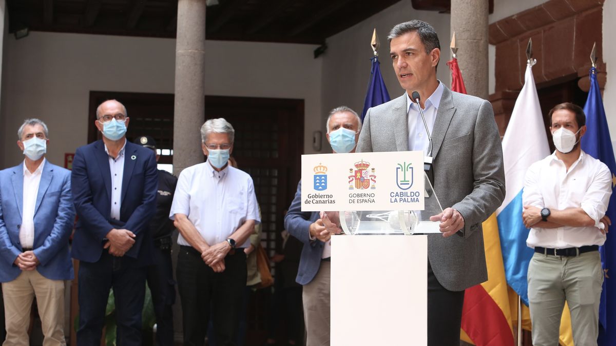 El Gobierno aprobará un paquete de ayudas a La Palma de 206 millones de euros