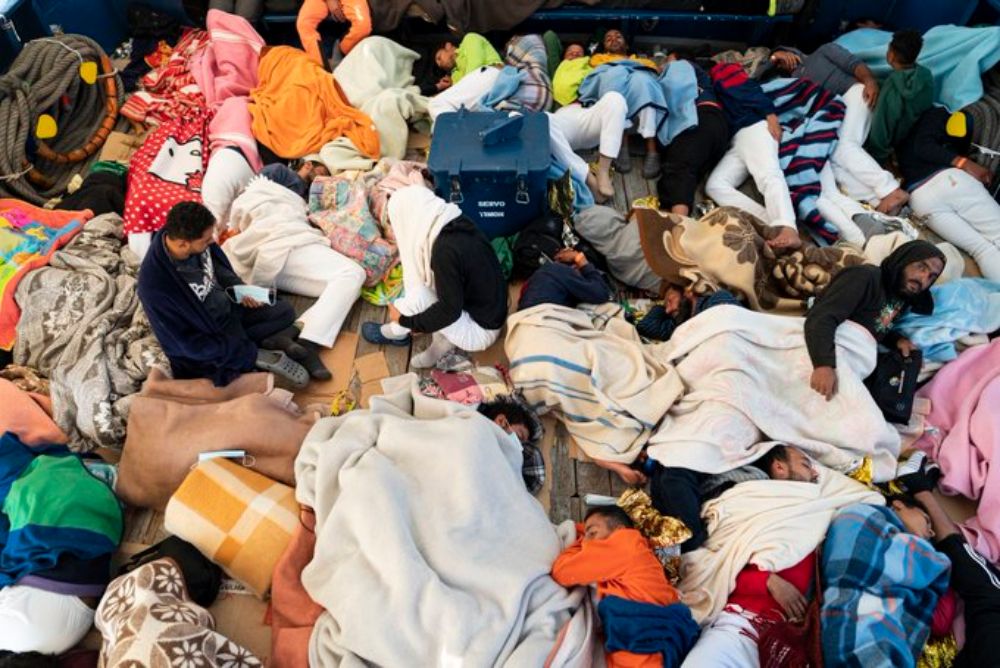 El Aita Mari desembarcará en Sicilia a los 105 migrantes rescatados hace seis días